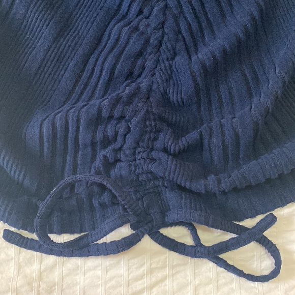 SHIEN Slouchy Longsleeve V-Neck Navy Blue Sweater Size XL - Picture 2 of 3